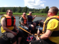 Schlauchbootfahrt