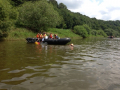 Schlauchbootfahrt