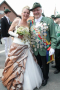 Königspaar Günter Potthast und Regina Spieker beim Schützenfest Bosserbon 2014 mit der 2. Komanie